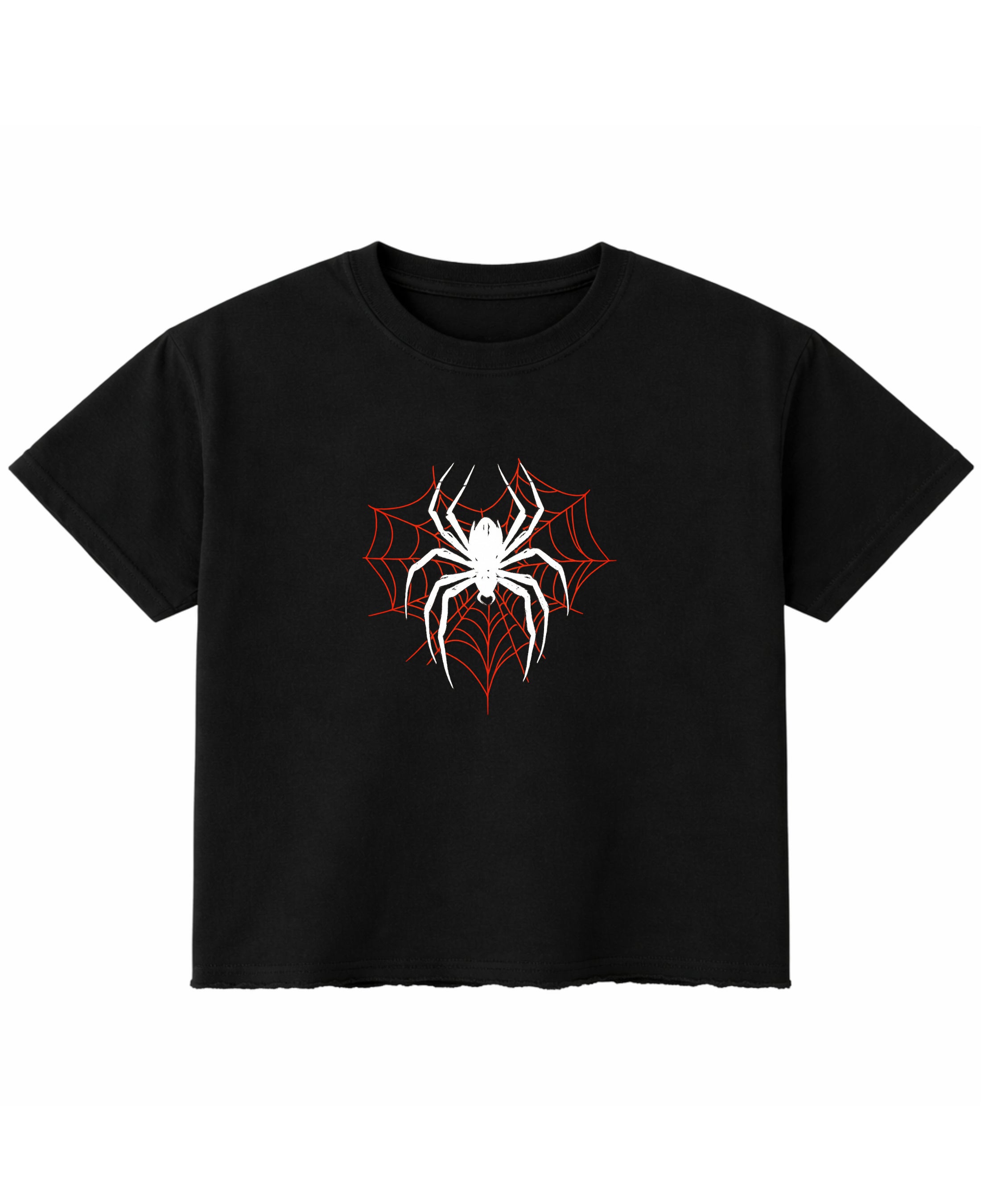 Black Boxy Fit T-shirt Front Design