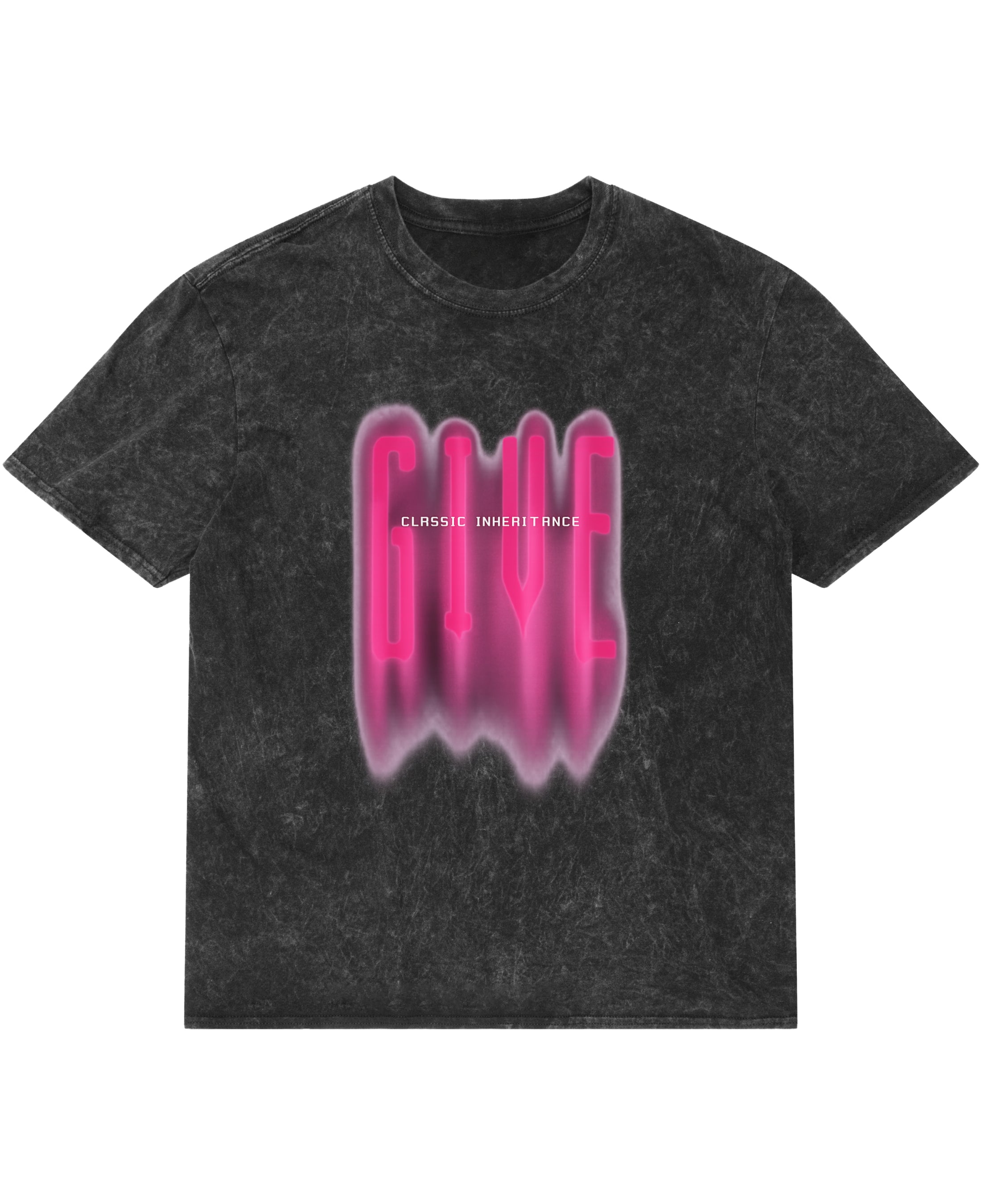 Acidwash Oversized T-shirt Front Design