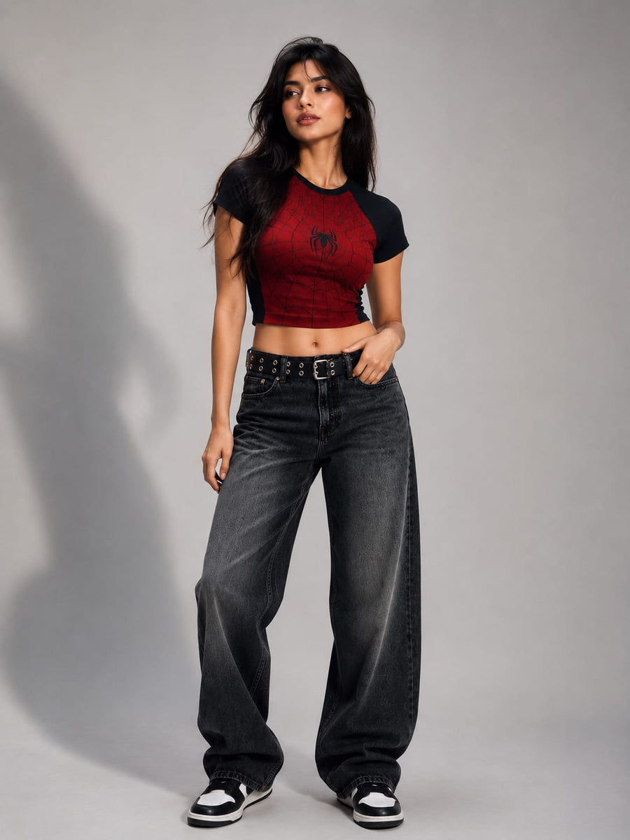 SPIDERMAN Crop Top